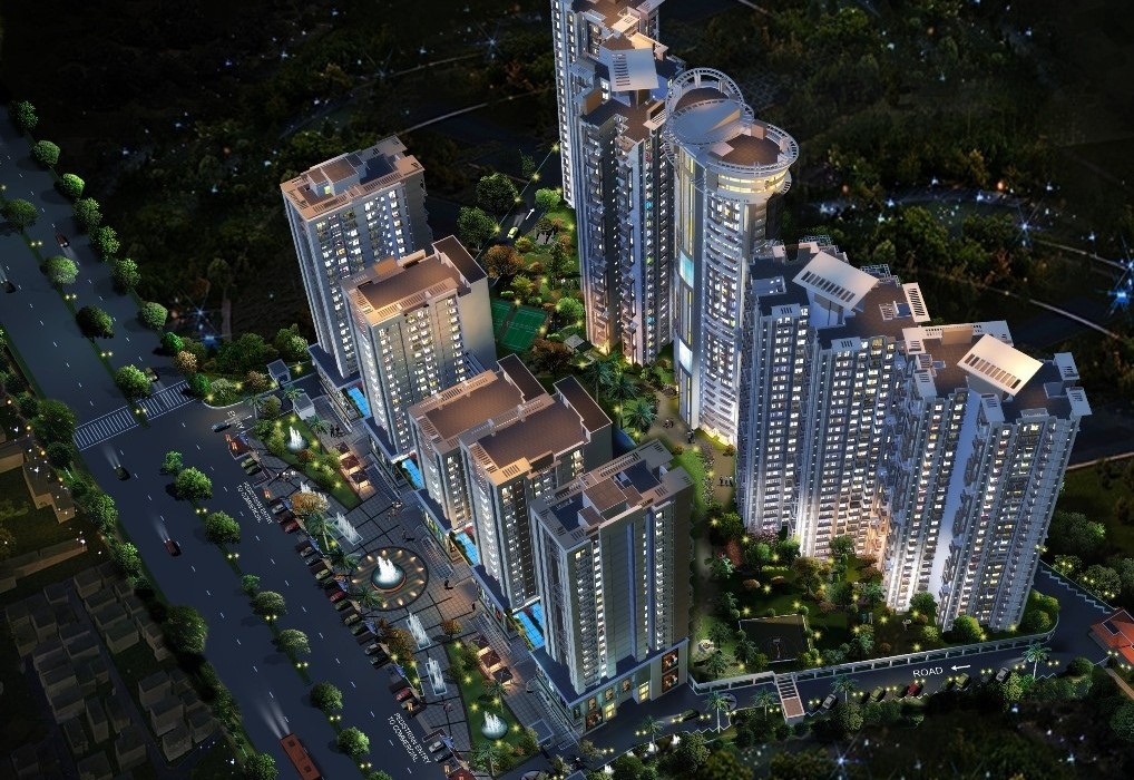 Oxirich square one Indirapuram.
